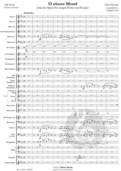 O süßer Mond von Otto Nicolai (Download) 