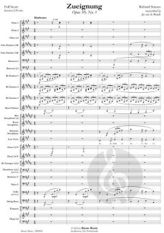 Zueignung op. 10 No. 1 von Richard Strauss (Download) 