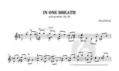 In One Breath op. 65 von David Braid 