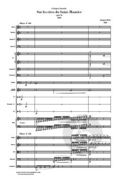 Sur les rives du Saint-Maurice op. 78 von Jacques Hétu 