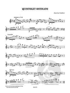 Quintolet ostinato von Jean-Luc Gauthier 
