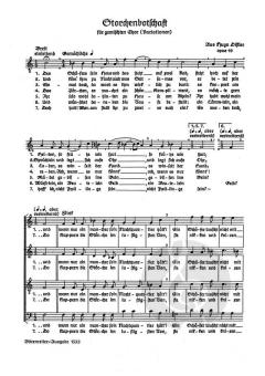 Storchenbotschaft von Hugo Distler (Download) 