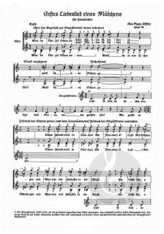 Erstes Liebeslied eines Mädchens von Hugo Distler (Download) 