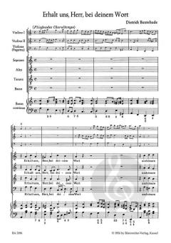 Erhalt uns Herr, bei deinem Wort von Dietrich Buxtehude (Download) 