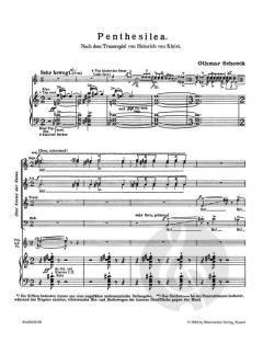 Penthesilea von Othmar Schoeck (Download) 