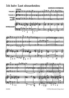 Ich habe Lust abzuscheiden BuxWV 46 von Dietrich Buxtehude (Download) 
