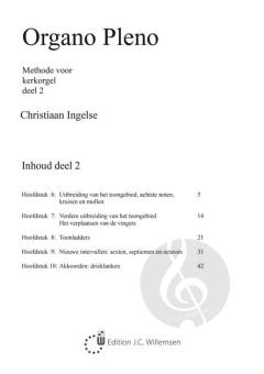 Organo Pleno, Methode Voor Kerkorgel Deel 2 von Christiaan Ingelse 