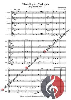 3 English Madrigals von Orlando Gibbons 