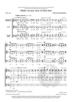 Make we joy now in this fest von Cecilia McDowall (Download) 