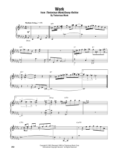 Work von Thelonious Monk (Download) 