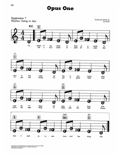 Opus One von Sy Oliver (Download) 