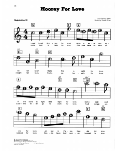 Hooray For Love von Leo Robin (Download) 