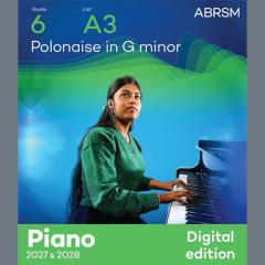 Polonaise in G minor von Frédéric Chopin (Download) 