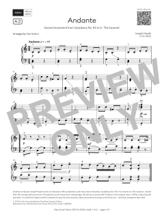 Andante von Joseph Haydn (Download) 