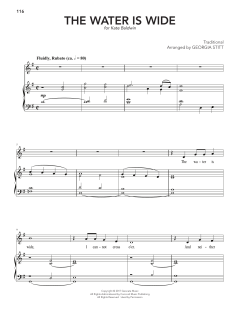 The Water Is Wide von Georgia Stitt (Download) 