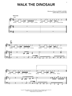 Walk The Dinosaur von Randy Jacobs (Download) 