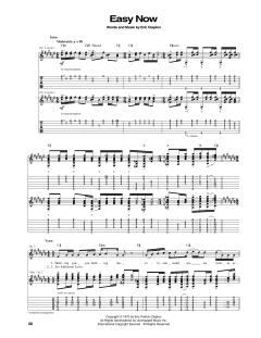 Easy Now von Eric Clapton (Download) 
