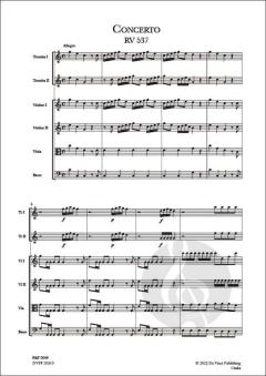 Concerto in Do Maggiore RV 537 von Antonio Vivaldi 