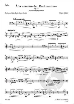 À la manière de...Rachmaninov op. 43 von Marco Sollini 