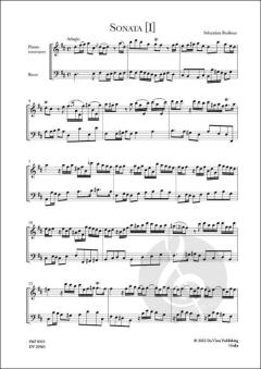 Pian & Forte 10: 2 sonate per flauto traverso e basso continuo von Sebastian Bodinus 