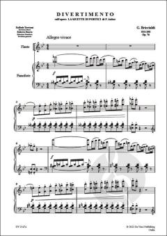 Divertimento sull'opera 'La Muette di Portici' op. 76 von Giulio Briccialdi 