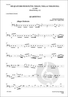 6 Quatuors op. 23 von Giovanni Paisiello 