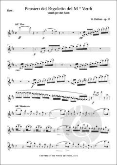 Pensieri sul Rigoletto op. 55 von Giuseppe Rabboni 