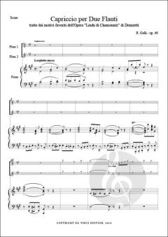 Capriccio from 'Linda di Chamounix' op. 46 von Raffaele Galli 