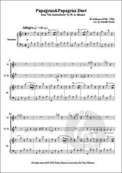 Papageno-Papagena duet von Wolfgang Amadeus Mozart 
