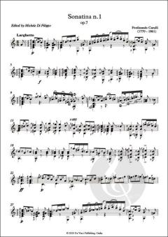 3 Sonatinas op. 7 von Ferdinando Carulli 