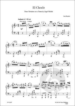 El Choclo, Piano Variations von Luis Bacalov 