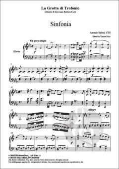 La grotta di Trofonio, opera comica in 2 acts von Antonio Salieri 