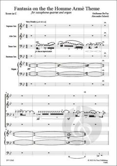 Fantasia on the Homme Armè Theme von Alessandro Salaroli 