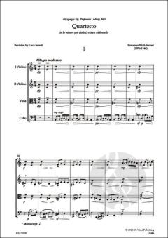 String Quartet in A minor von Ermanno Wolf-Ferrari 
