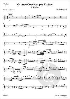 Violin Concerto No. 6 von Niccolò Paganini 