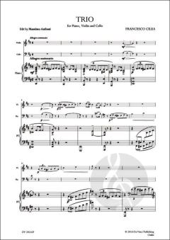 Trio in D major von Francesco Cilea 