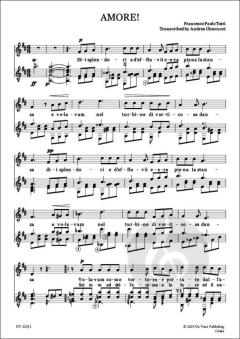 26 Art Songs von Francesco Paolo Tosti 