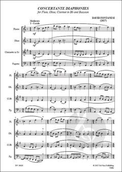Concertante Diaphonies von David Fontanesi 