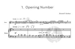 Jazz Club for Flute and Piano von Russell Stokes 