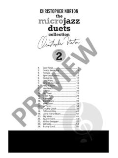 The Microjazz Duets Collection 2 von Christopher Norton 