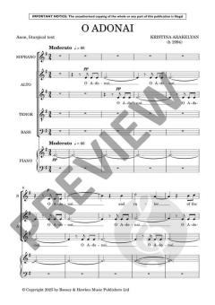 O Adonai von Kristina Arakelyan 
