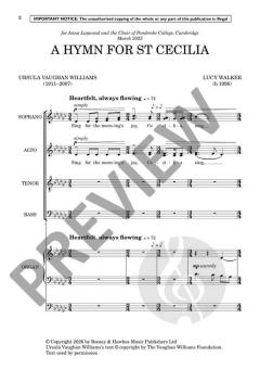 A Hymn for St Cecilia von Lucy Walker 