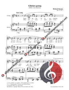 6 Lieder op. 37 von Richard Strauss 