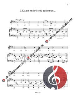 Walzer-Gesänge op. 6 von Alexander von Zemlinsky 