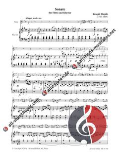 Sonate G-Dur von Joseph Haydn 