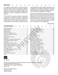 Open Our Hearts - C Instrument Edition von Marty Haugen 