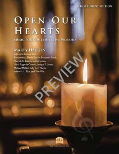 Open Our Hearts - C Instrument Edition von Marty Haugen 