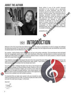 Hal Leonard Recorder Method Songbook 