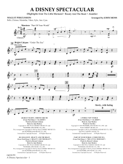 A Disney Spectacular von John Moss (Download) 