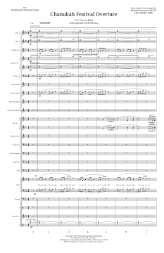 Chanukah Festival Overture (Download) 